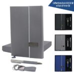 coffret note book usb 32gb et stylo & porte-clé